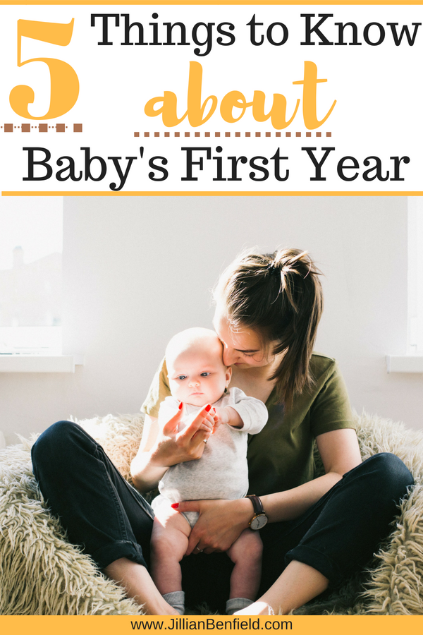 5 Things to Know About Baby's First Year. #tips #hacks #parenting #baby