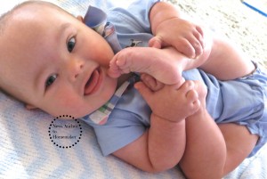 Down syndrome awareness month, october, baby, 9 months