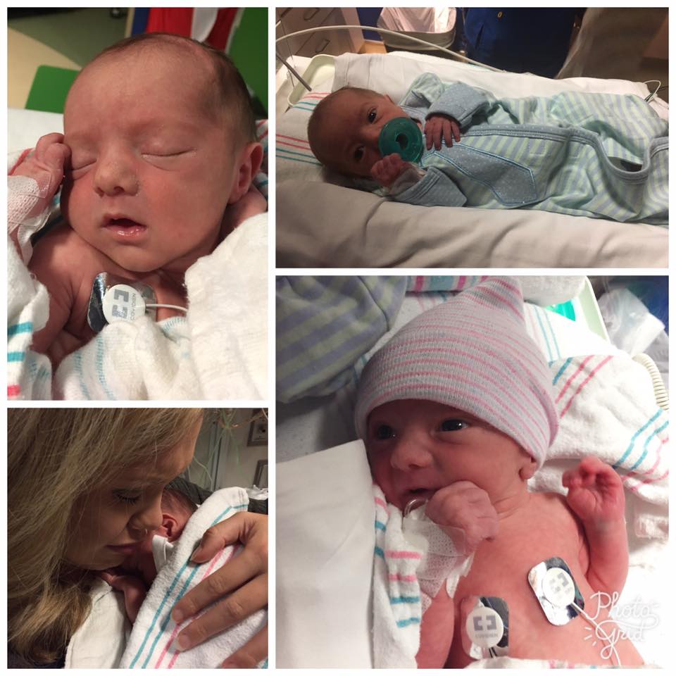 Photos from the NICU stay. Preston had several procedures- a tube placed in his kidney, 2 VCUG's and a valve ablation (however, they didn't find any valves).
