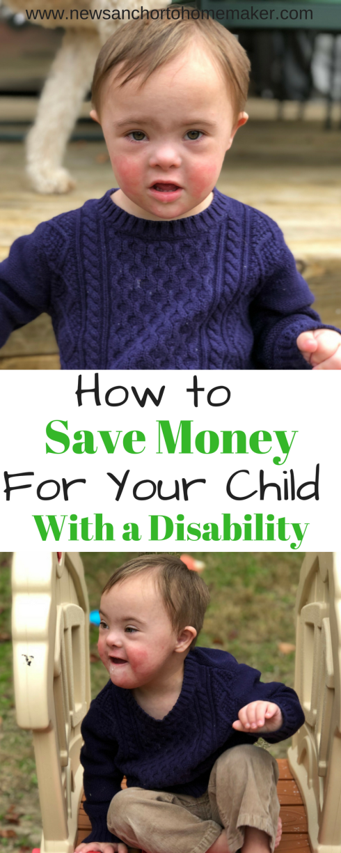 How to Save for Your Child with a Disability. Plan ahead for your child's future without affecting their benefits. #savings #disability #specialneeds #ad