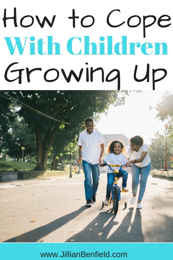 How to cope with children growing up. #parenting 
