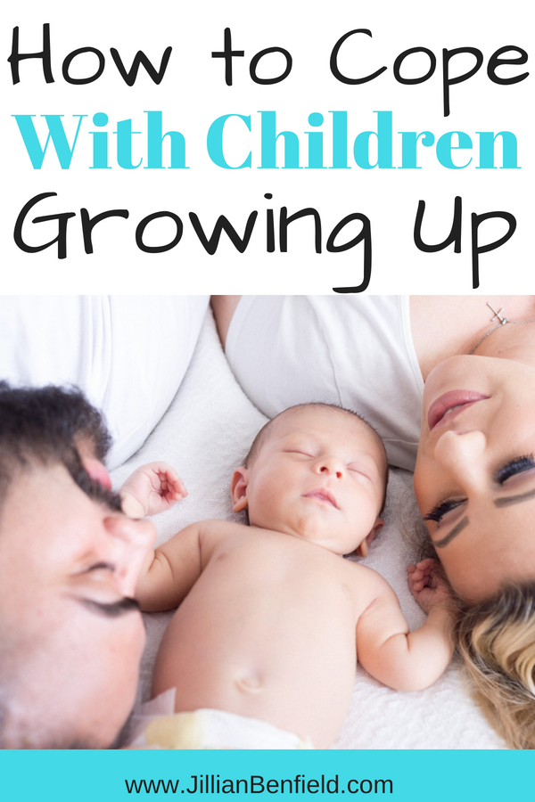 How to cope with children growing up. #parenting